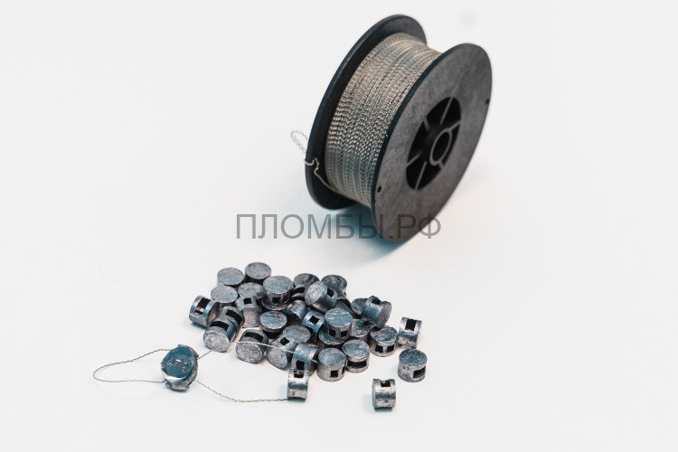 Пломбы свинцовые 10 мм. ( упаковка 1 кг)